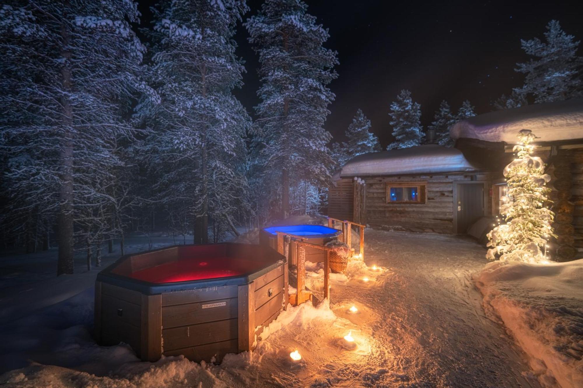 Kuukkeli Log Houses Aurora Resort Saariselka Εξωτερικό φωτογραφία