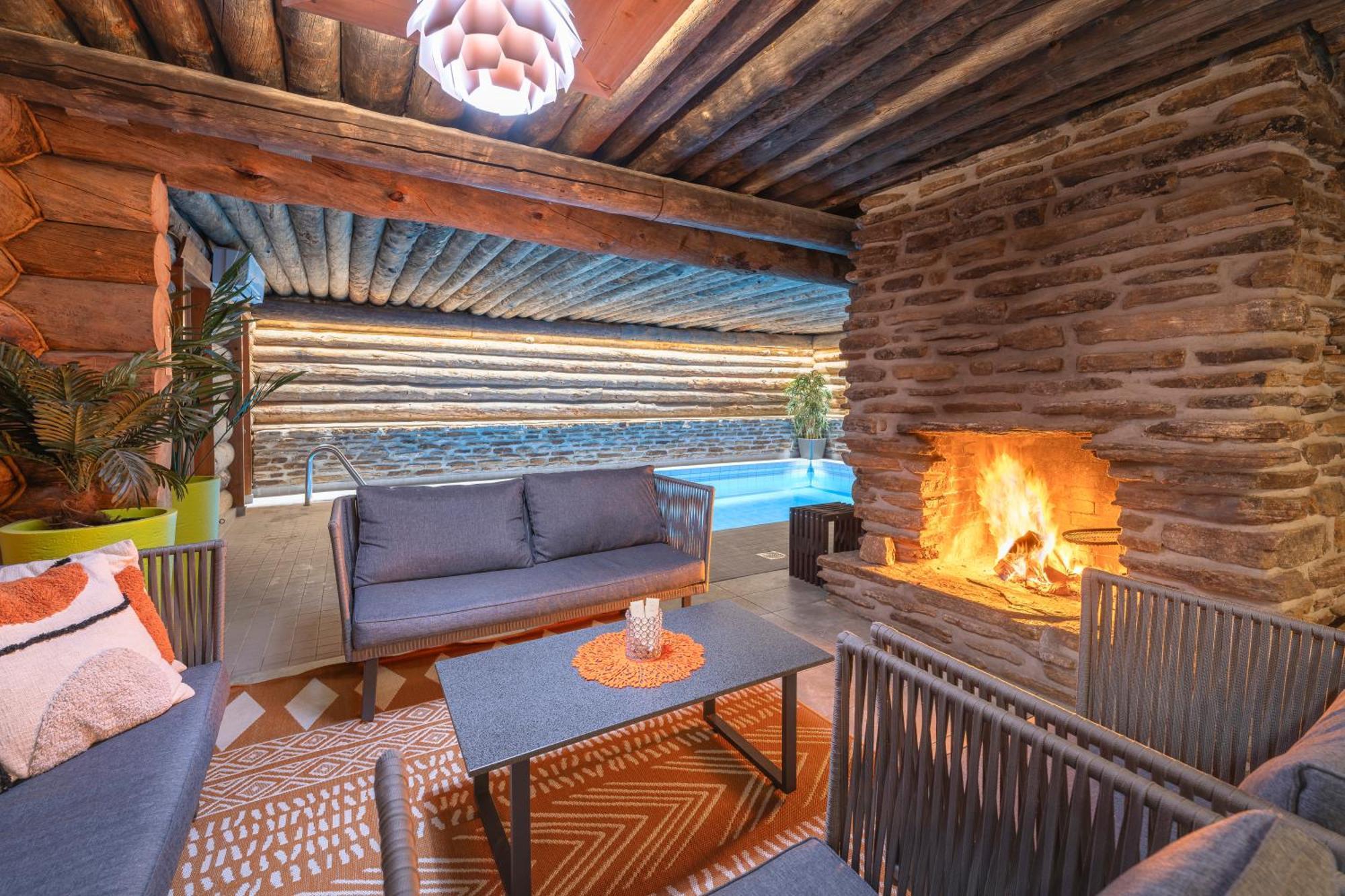 Kuukkeli Log Houses Aurora Resort Saariselka Εξωτερικό φωτογραφία