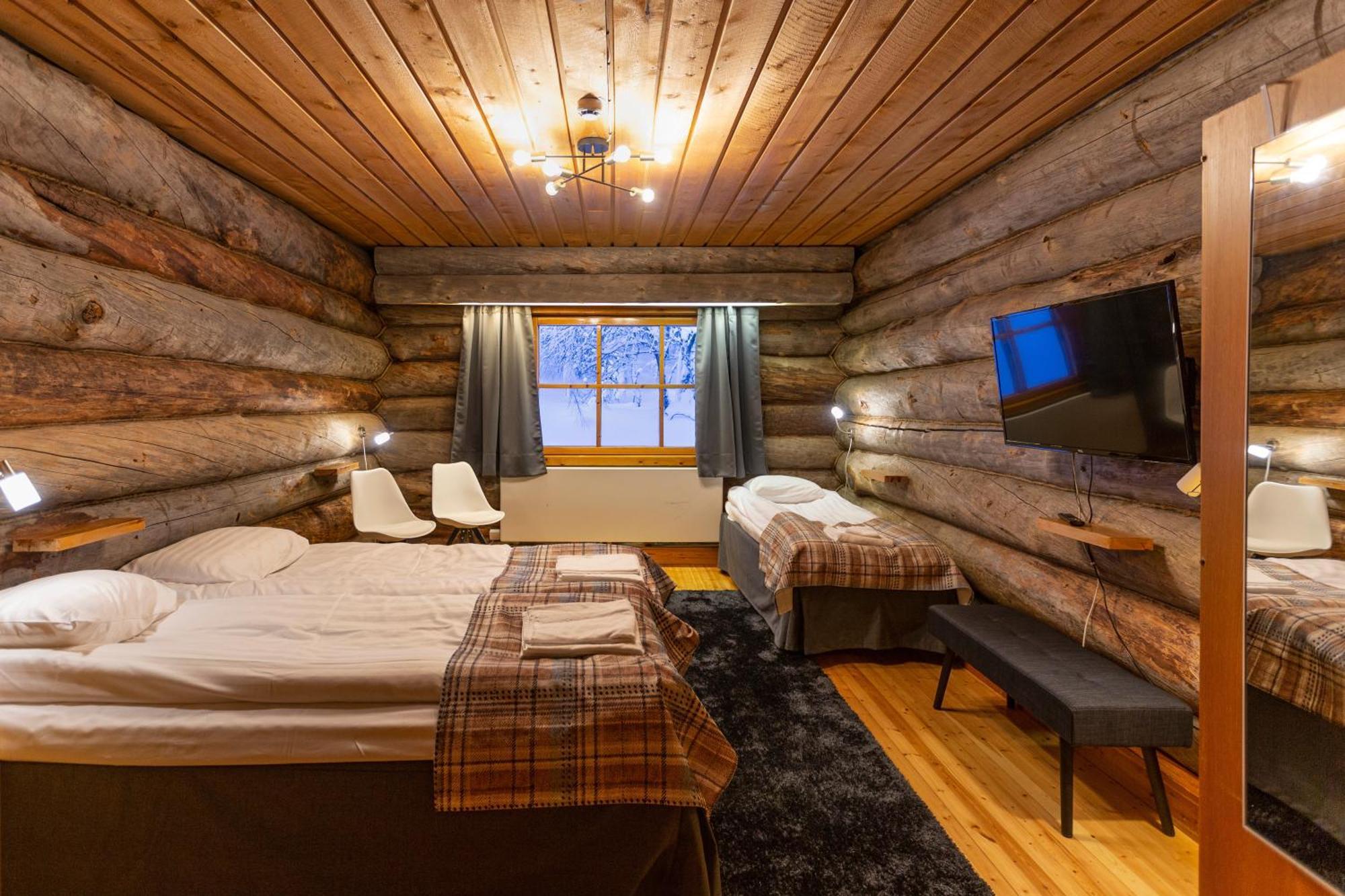 Kuukkeli Log Houses Aurora Resort Saariselka Εξωτερικό φωτογραφία