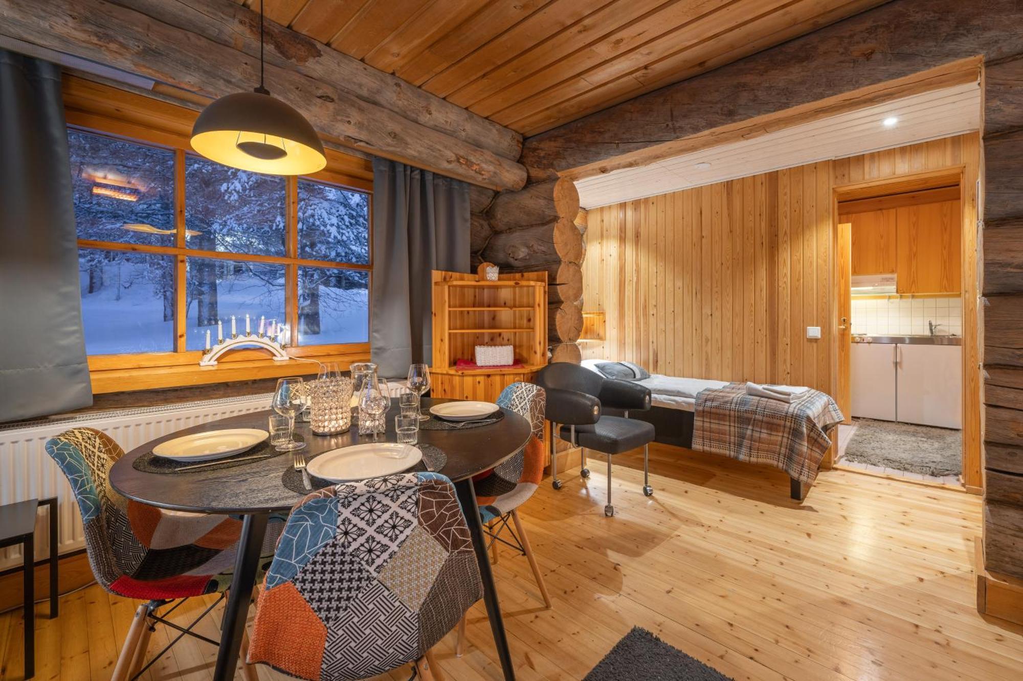 Kuukkeli Log Houses Aurora Resort Saariselka Εξωτερικό φωτογραφία