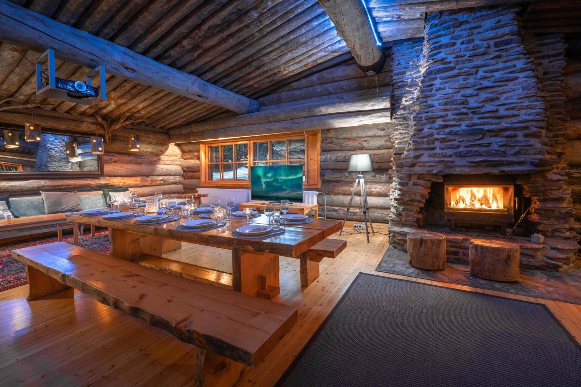 Kuukkeli Log Houses Aurora Resort Saariselka Εξωτερικό φωτογραφία